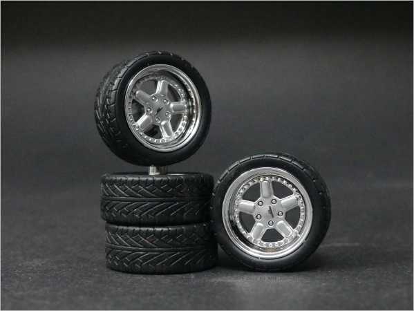 1:18 BMW E30 M3 AC Schnitzer Felgensatz